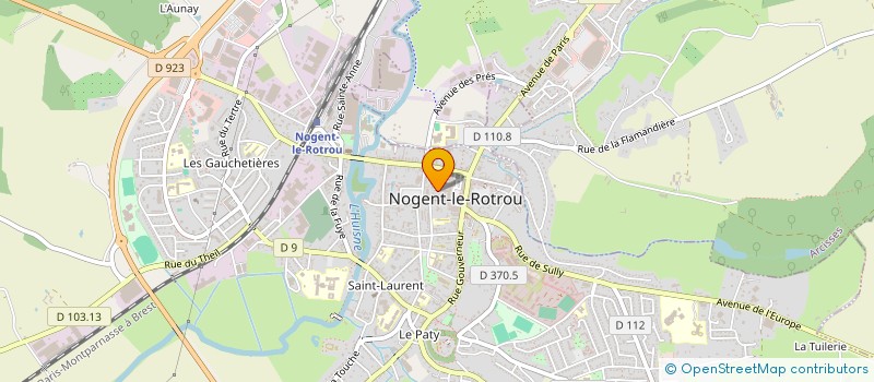 localisation de l'entreprise SARL BELONCLE JACKY à NOGENT-LE-ROTROU