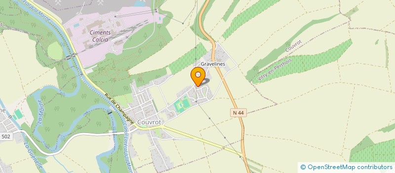 localisation de l'entreprise SARL BELOTTI ET FILS à COUVROT