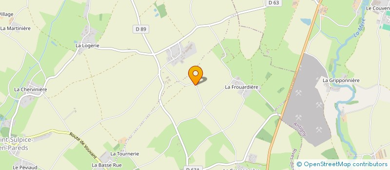 localisation de l'entreprise SARL BELY à RIVES-DU-FOUGERAIS