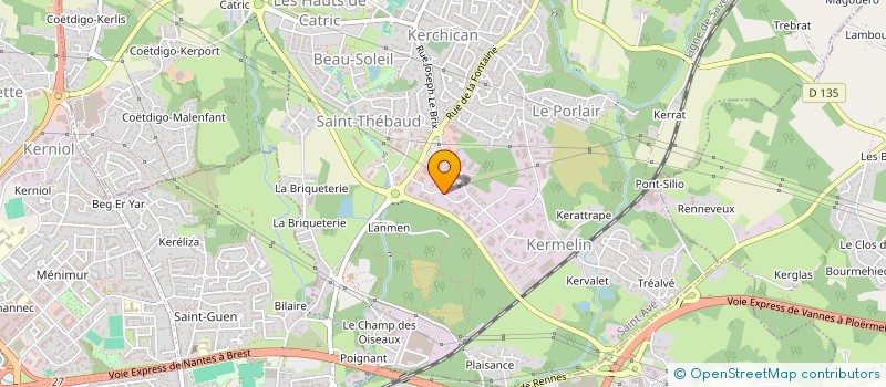 localisation de l'entreprise SARL BEMARE  SAINT-AVE