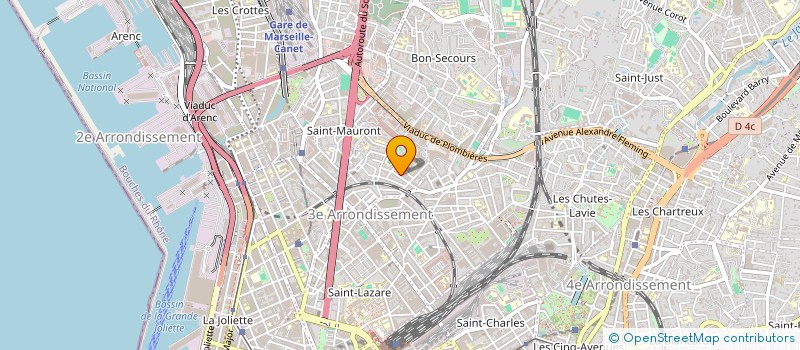 localisation de l'entreprise SARL BEN à MARSEILLE