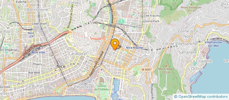 localisation de l'entreprise SARL BEN REJEB à NICE