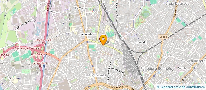 localisation de l'entreprise SARL BENAGES à TOULOUSE