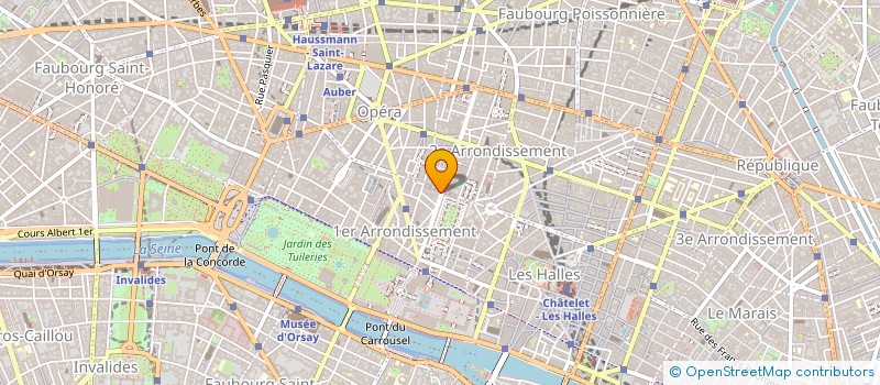 localisation de l'entreprise SARL BENAMS à PARIS