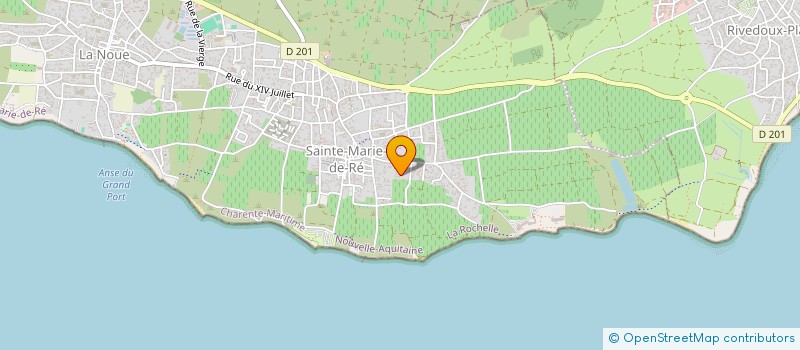 localisation de l'entreprise SARL BENARD-PARDELL  SAINTE-MARIE-DE-RE