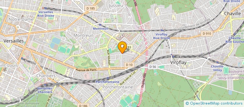 localisation de l'entreprise SARL BENDENOUN à VERSAILLES