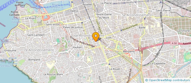 localisation de l'entreprise SARL BENE BETKHA à MARSEILLE