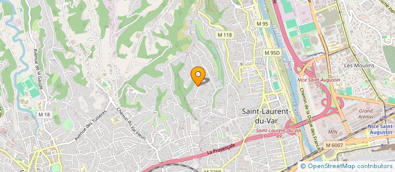 localisation de l'entreprise SARL BENEDETTI à SAINT-LAURENT-DU-VAR