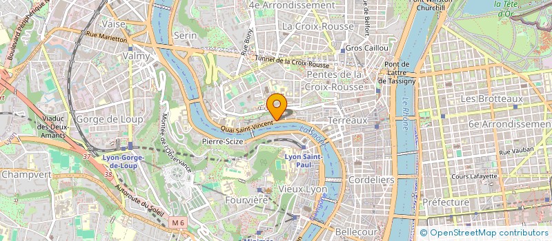 localisation de l'entreprise SARL BENEDETTO à LYON