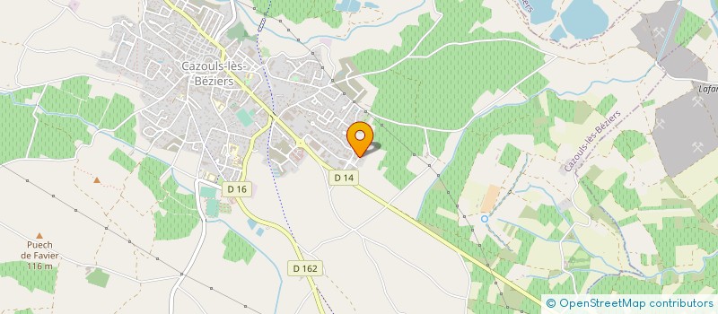 localisation de l'entreprise SARL BENEDITO INSTALLATEUR REPARATEUR à CAZOULS-LES-BEZIERS