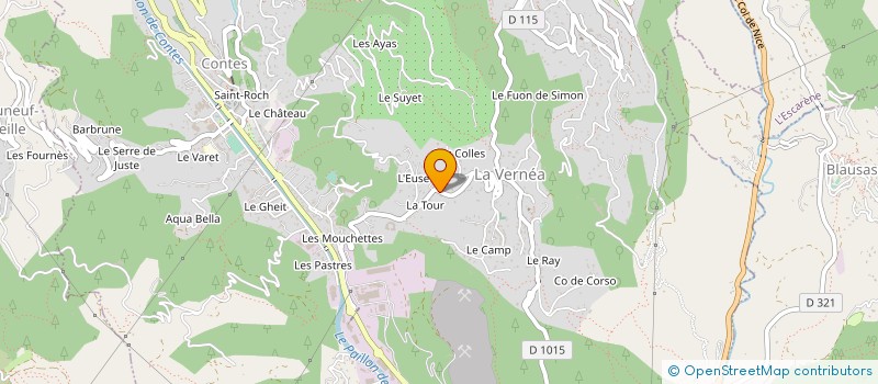 localisation de l'entreprise SARL BENELEC à CONTES