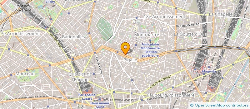 localisation de l'entreprise SARL BENLAHMAR PERE ET FILS  PARIS