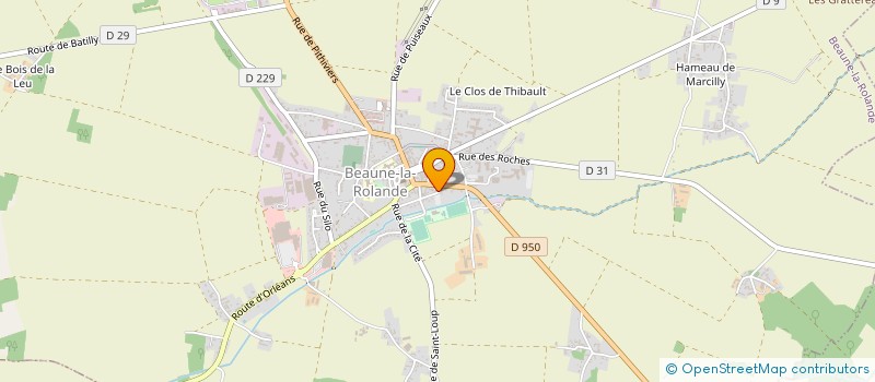 localisation de l'entreprise SARL BENN à VRIGNY