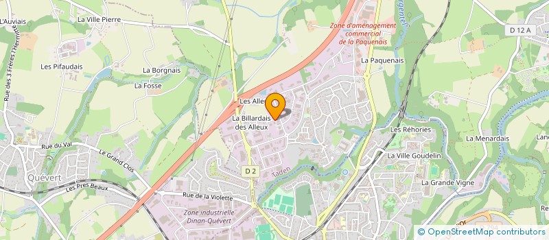 localisation de l'entreprise SARL BENOIT SIGNARD  TADEN