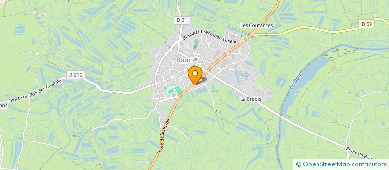 localisation de l'entreprise SARL BENTH'OSTREA PROD à BOUIN