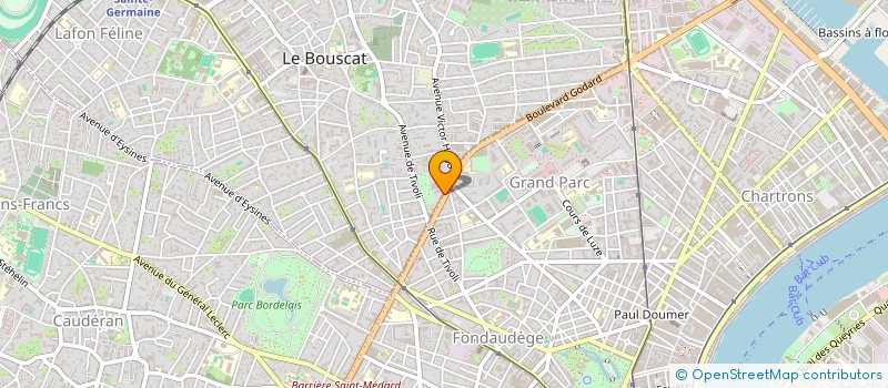 localisation de l'entreprise SARL BENTO à LE BOUSCAT
