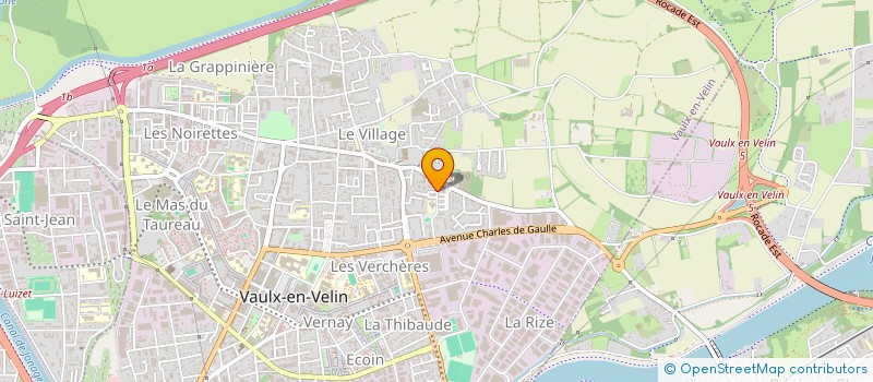 localisation de l'entreprise SARL BERANE BATIMENT à VAULX-EN-VELIN