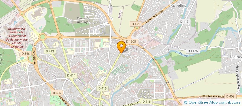 localisation de l'entreprise SARL BERBARA à MELUN