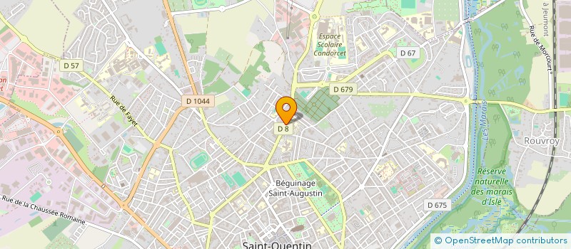 localisation de l'entreprise SARL BERDOUX à SAINT-QUENTIN