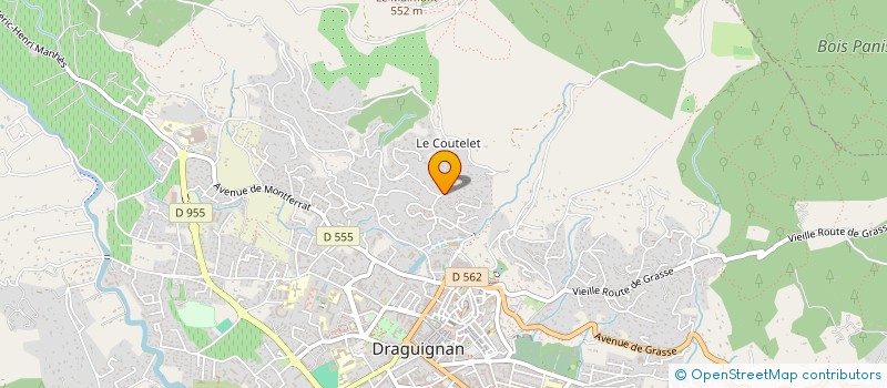 localisation de l'entreprise SARL BEREM à DRAGUIGNAN
