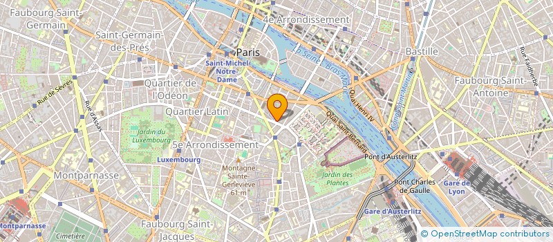 localisation de l'entreprise SARL BERFINE  PARIS