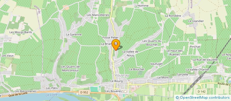 localisation de l'entreprise SARL BERGEN à VOUVRAY
