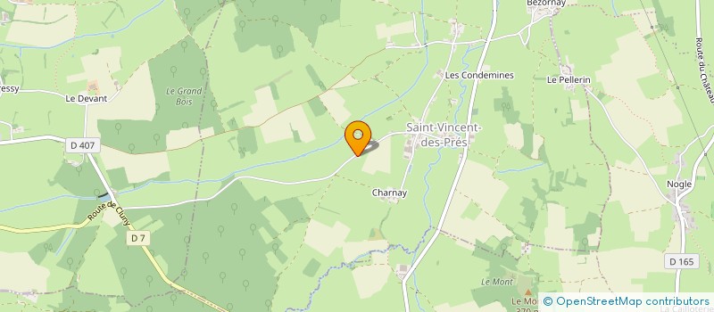 localisation de l'entreprise SARL BERGER T.P  BUFFIERES