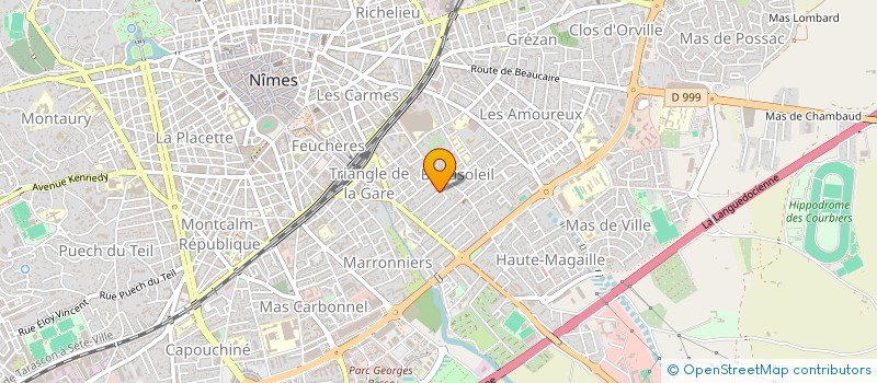 localisation de l'entreprise SARL BERGERON FRERES à NIMES
