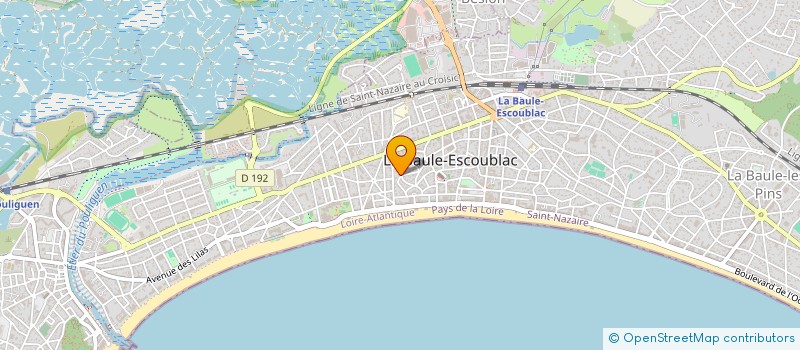 localisation de l'entreprise SARL BERLIOZ  LA BAULE-ESCOUBLAC