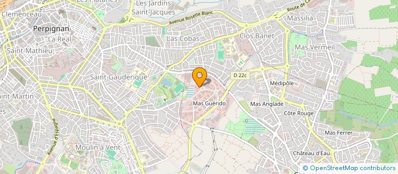 localisation de l'entreprise SARL BERN  CABESTANY