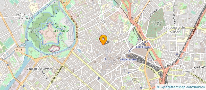 localisation de l'entreprise SARL BERNARD à LILLE
