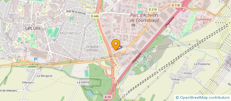 localisation de l'entreprise SARL BERNARD à LES ULIS