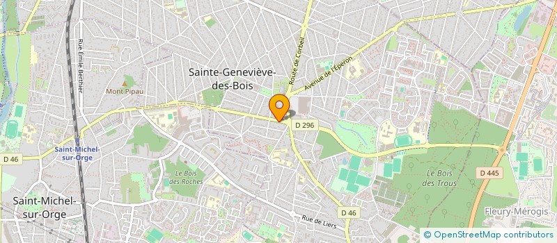 localisation de l'entreprise SARL BERNARD BOISNARD à SAINTE-GENEVIEVE-DES-BOIS