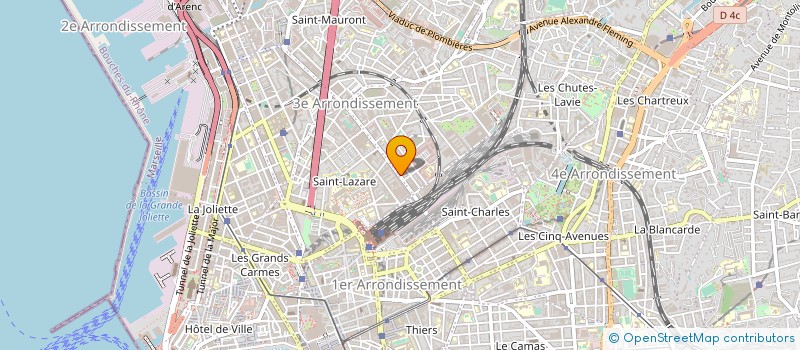 localisation de l'entreprise SARL BERNARD TCHAKAR NEW DISTRIBUTION à MARSEILLE