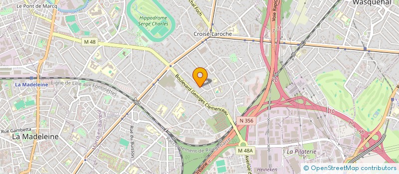 localisation de l'entreprise SARL BERNARDINS EGP à MARCQ-EN-BARŒUL