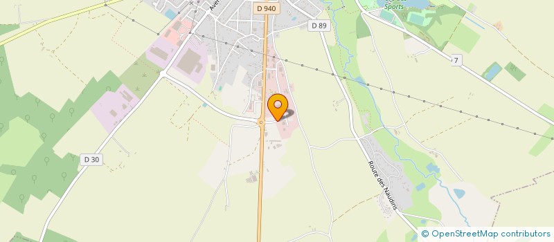 localisation de l'entreprise SARL BERNARDON  AUBIGNY-SUR-NERE