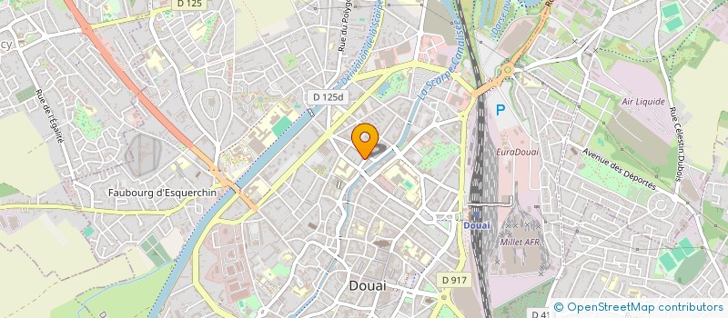 localisation de l'entreprise SARL BERNARDUBUS  DOUAI