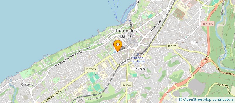 localisation de l'entreprise SARL BERNAZ à THONON-LES-BAINS