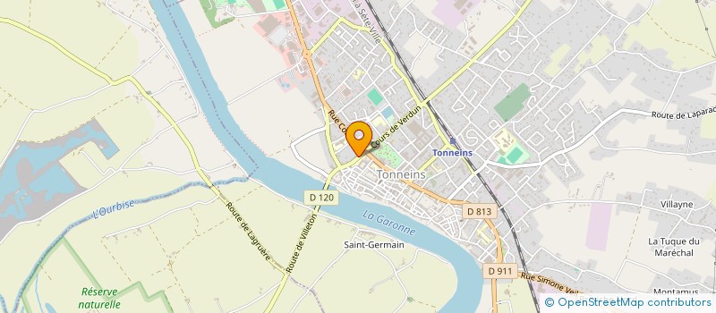 localisation de l'entreprise SARL BERNICA  TONNEINS