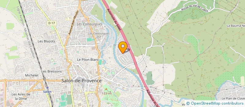 localisation de l'entreprise SARL BERNIER ENVIRONNEMENT à SALON-DE-PROVENCE
