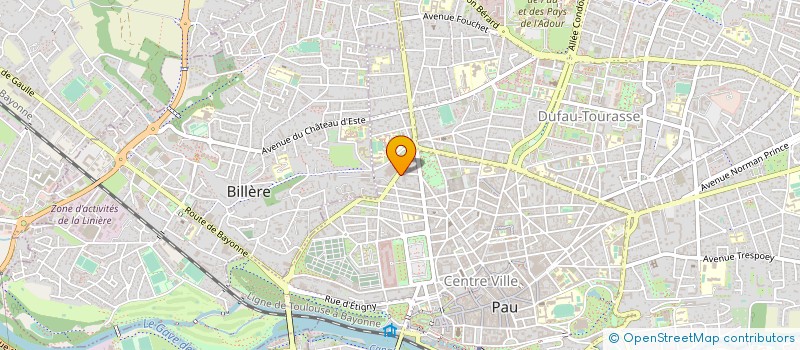 localisation de l'entreprise SARL BERNON à PAU