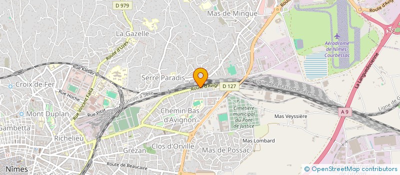 localisation de l'entreprise SARL BERRUS à NIMES