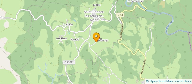 localisation de l'entreprise SARL BERRY GOOD  LA CHAPELLE SAINT GERAUD