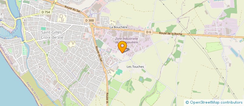 localisation de l'entreprise SARL BERSON à SAINT-GILLES-CROIX-DE-VIE