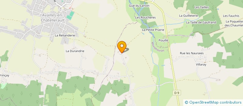 localisation de l'entreprise SARL BERTAUD-TARDY  MONTHOIRON