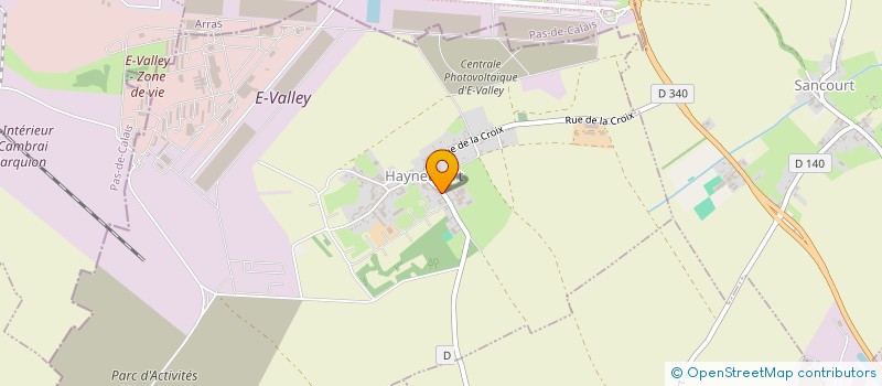 localisation de l'entreprise SARL BERTELOOT  HAYNECOURT