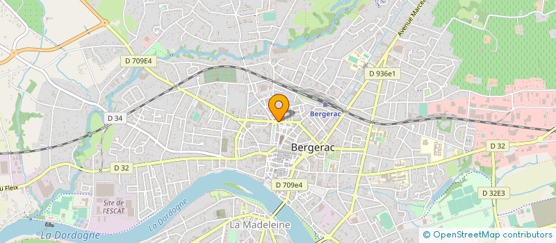 localisation de l'entreprise SARL BERTHELON à BERGERAC