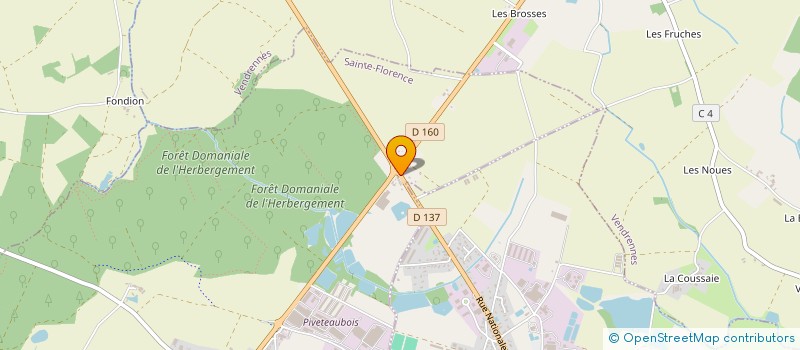 localisation de l'entreprise SARL BERTHIER à SAINTE-FLORENCE