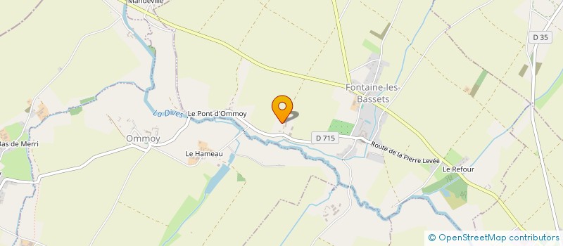 localisation de l'entreprise SARL BERTRAND à FONTAINE LES BASSETS
