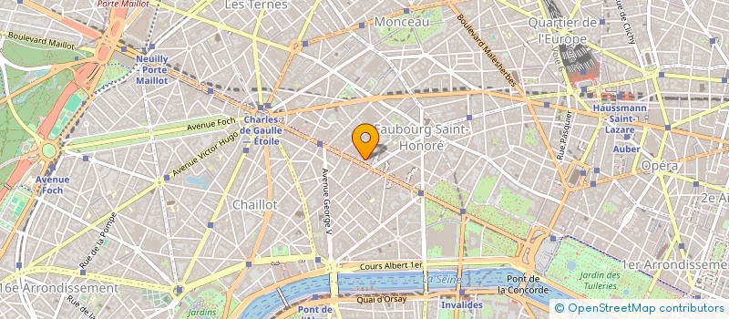 localisation de l'entreprise SARL BERTRAND FIOLLO à PARIS